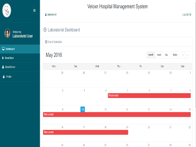 Veloxn Hospital Management System