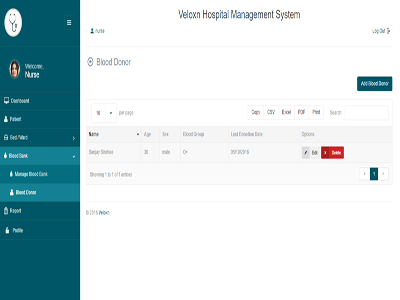Veloxn Hospital Management System