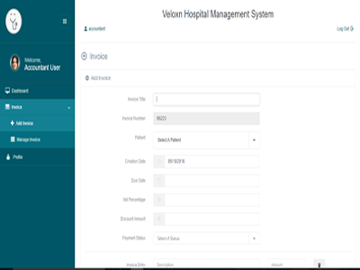 Veloxn Hospital Management System