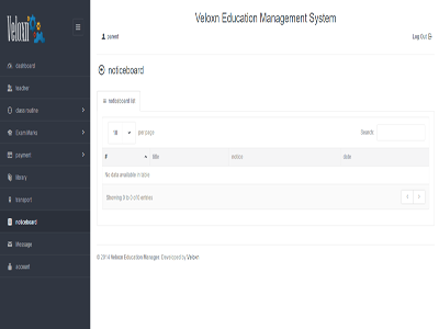 Veloxn Education Management System