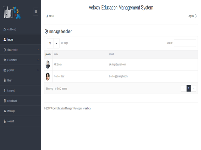 Veloxn Education Management System
