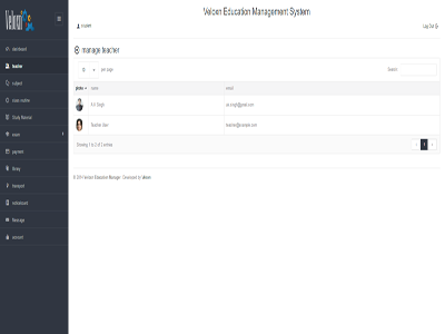 Veloxn Education Management System