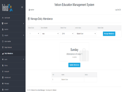 Veloxn Education Management System